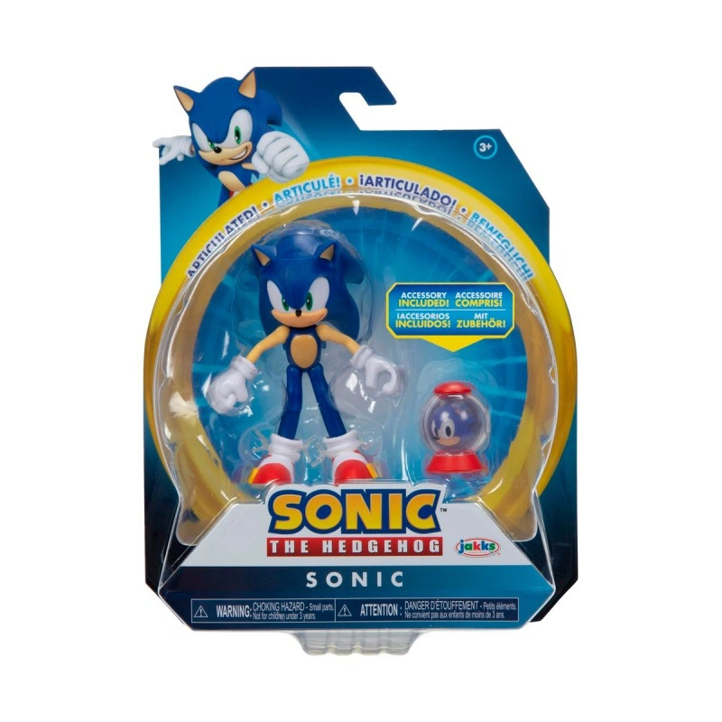 Ігрова фігурка з артикуляцією SONIC THE HEDGEHOG - Модерн Сонік 10 см