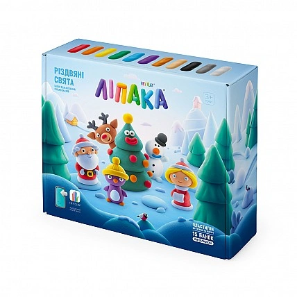 Lipaka's Christmas Holidays Playdough Mega Set