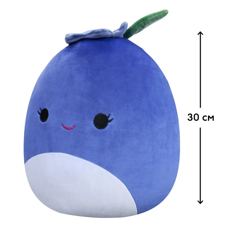 М'яка іграшка Squishmallows – Чорниця Чорниця (30 см) М'яка іграшка Squishmallows – Чорниця Чорниця (30 см)