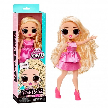 L.O.L. Doll. SURPRISE! OPP O.M.G. Series - Lady Pink
