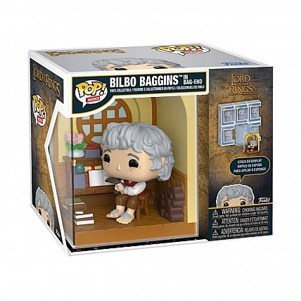 Игровая фигурка Funko POP! Nooks серии Властелин колец - Бильбо Бэггинс в Бэг Энде