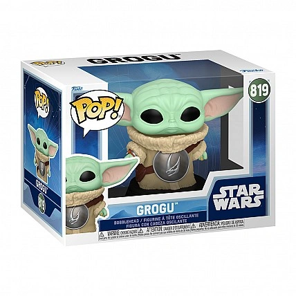 Игровая фигурка Funko POP! The Mandalorian - Grogu with Mudhorn Armor