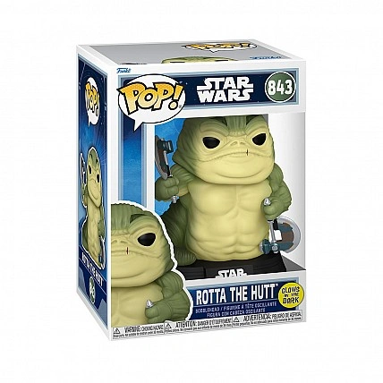 Игровая фигурка Funko POP! The Mandalorian and Grogu series - Rotta the Hutt (GW)
