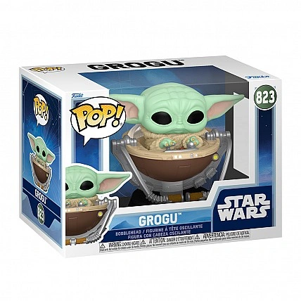 Funko POP! series Mandalorian action figure - Grogoo in a stroller