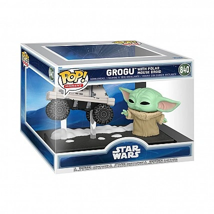 Funko POP! Moment Series Mandalorian and Grogoo - Grogoo and Repair Droid MSE-6 action figure