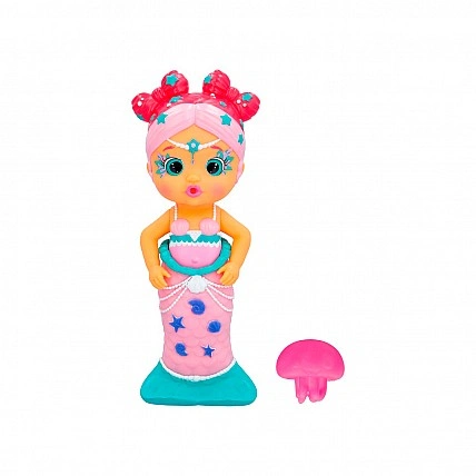 Bloopies Fairy Tail Series Doll with Accessories – Mermaid Lila