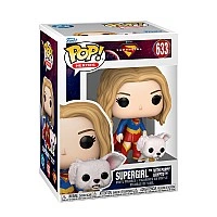 Набір іграшкових фігурок Funko POP! із серії «Супергьорл» — Супергьорл та Крипто Суперпес