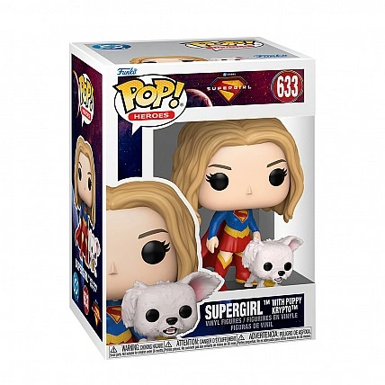 Funko POP! Supergirl Series Figure Set — Supergirl and Krypto the Superdog