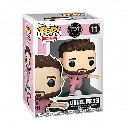 Funko POP! Soccer Series Figure: Inter Miami - Lionel Messi (Pink Jersey)
