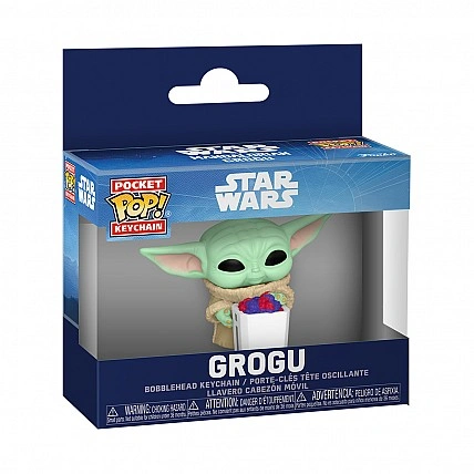 Funko POP! Clip-On Figure from The Mandalorian and Grogu Series — Grogu with Popcorn