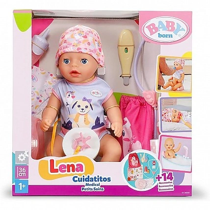 Лялька Baby Born – Олена у лікаря (36 см)