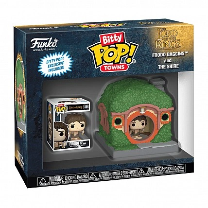 Bitty POP! Town Figure Set - Frodo Baggins and the Hut