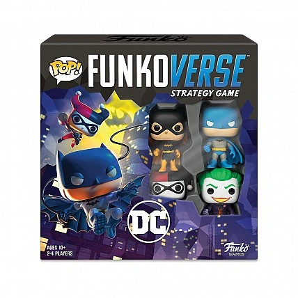 Pop! Funkoverse, a DC Comics-themed board game