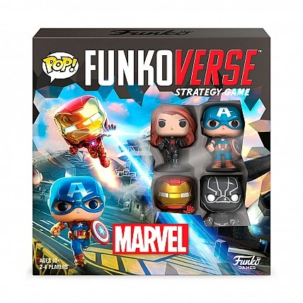 Pop! Funkoverse Marvel Series Strategy Board Game
