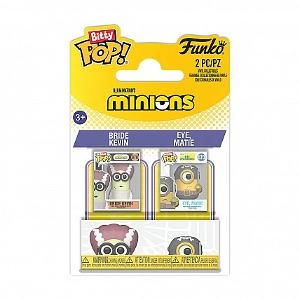 Bitty POP! Minions Series Action Figure Set—Kevin and the Pirate
