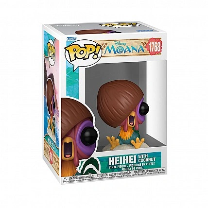 Funko POP! Figure from the Moana S3 Series - Hei-Hei with a Coconut