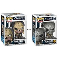 Игровая фігурка Funko POP! Інопланетяни проти Хижака Сезон 3 - Хижак (Вовк) (З CH)