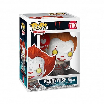 Іграшкова фігурка Funko POP! із серії «Воно 2» — Пеннівайз із кулькою