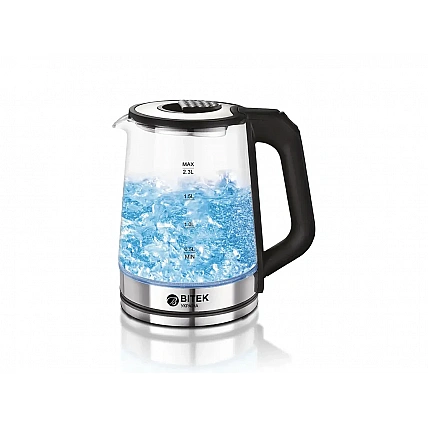 Чайник електричний скляний 2,3л 2000Вт BITEK BT-7846