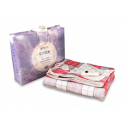 Електроковдра 180x150см 2 незалежних режимів BITEK BT-2109
