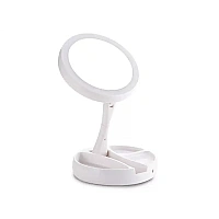 Зеркало косметическое настольное с LED подсветкой 00031 9701