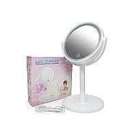 Cosmetic table mirror with LED lighting 00058 9865