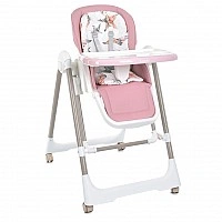 Feeding Chair M 5897 Pink, up to 15 kg