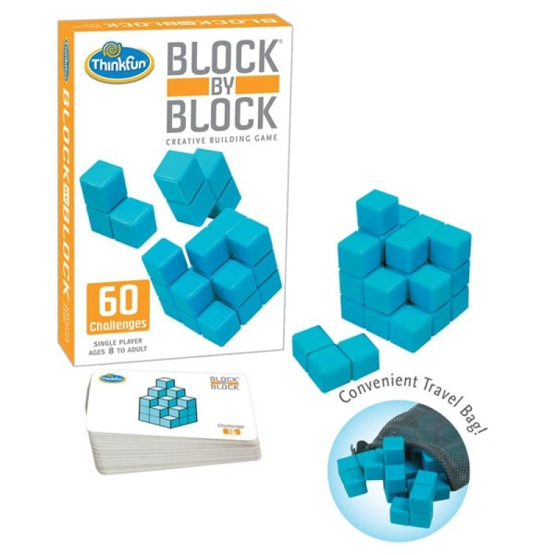 Настільна гра-головоломка «Блок за блоком» (Block By Block) 5931 ThinkFun