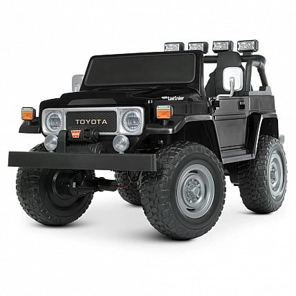 Дитячий електромобіль Джип Bambi M 4968EBLR-2 (24V) Toyota Чорний