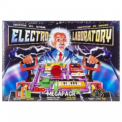Electronic constructor "Electro Laboratory. Megapack" Danko Toys ELab-01-04