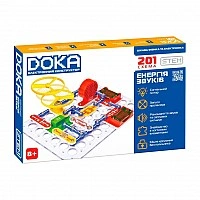Електронний конструктор «201 SCHEME» DOKA D70706 звук і освітлення