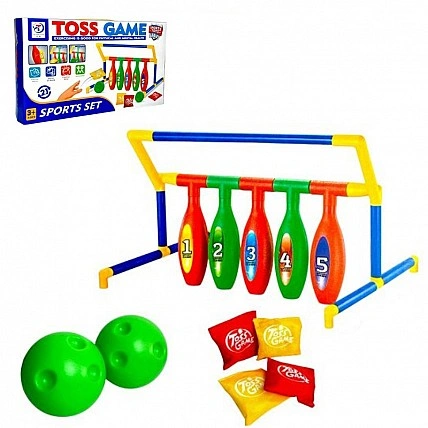 Children's play set "Bowling" YT3213-65, 5 pins, 2 balls