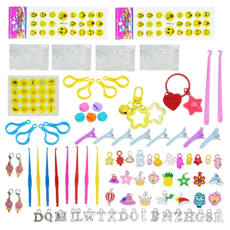 Дитячий набор для плетіння браслетів "Loom" 16202(Фіолетовий) у чемодані