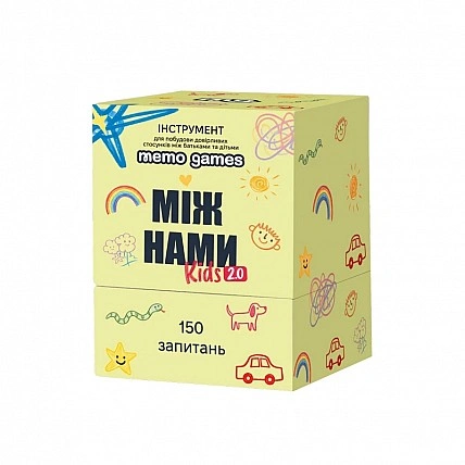 Card game "Between Us: Kids 2.0" 0043MG, in Ukrainian language