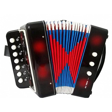 Toy Accordion 6429 4 Types Black