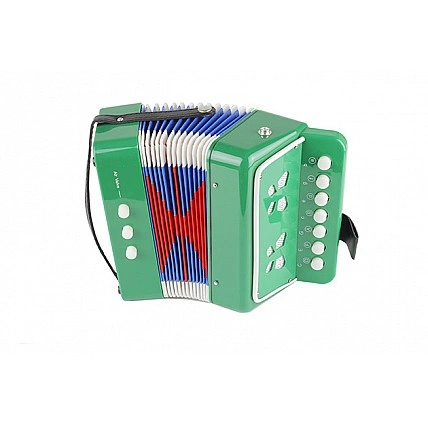 Toy Accordion 6429 4 types Green