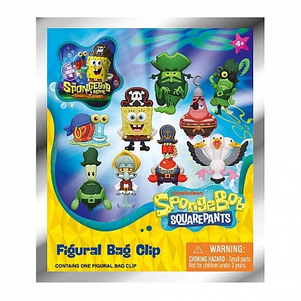 Monogram 63195 Clip-On Figure from the "SpongeBob" Series—Surprise Toy