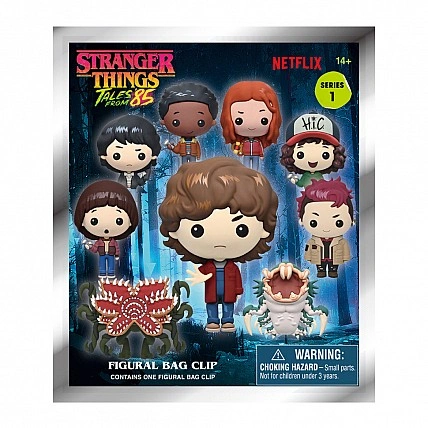 Monogram 32765 Clip-On Action Figure from the "Stranger Things: Tales from the '85" Series, Season 1