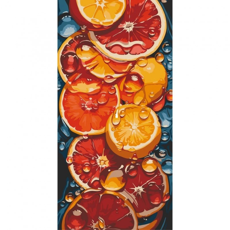 Малюнок за номерами «Juicy citrus» 13091-AC 40x80 см