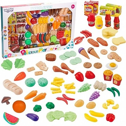 Дитячий набір продуктів "Food play set" XG120-1, 120 елементів