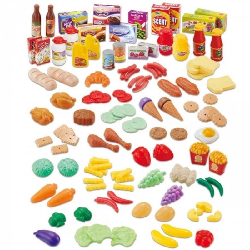 Дитячий набір продуктів "Food play set" XG120-1, 120 елементів Дитячий набір продуктів "Food play set" XG120-1, 120 елементів