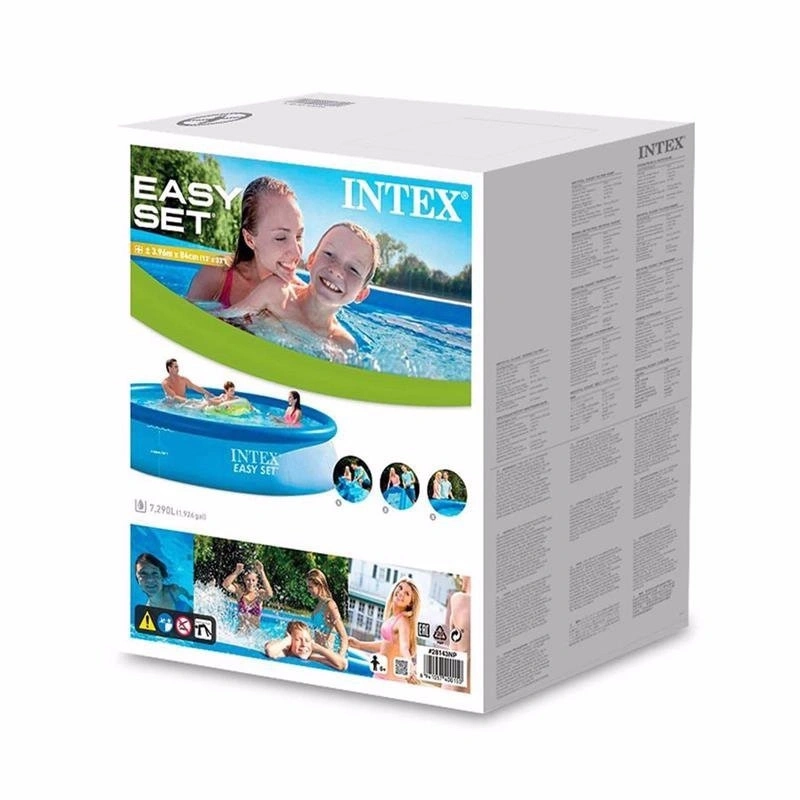 Надувний басейн сімейний Intex 28143 (396х84 см), 7290 л