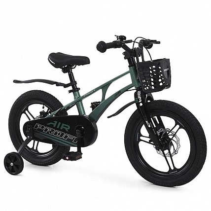 Велосипед детский двухколесный Air Pro MB 181059 dark green 18 дюймов