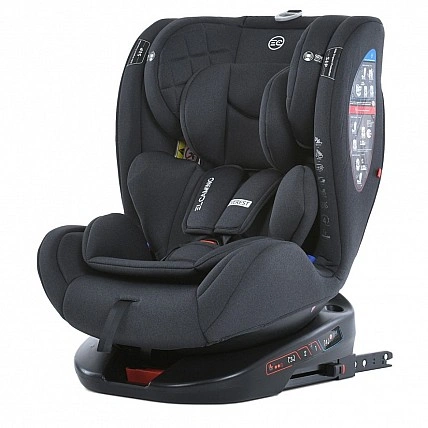 Дитяче автокрісло ME 1114 EVEREST ME 1114 Dark Gray, Dark Gray