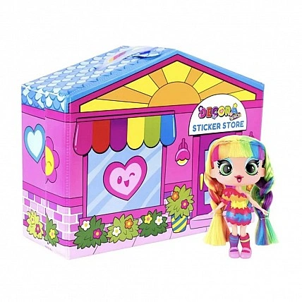 Магазин дизайнерів наклейок для ляльок DECORA GIRLZ D1009