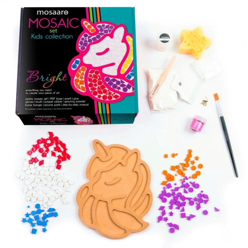 Дитячий набір для творчості пластикова мозаїка "Єдиноріг" MA7013 Дитячий набір для творчості пластикова мозаїка "Єдиноріг" MA7013