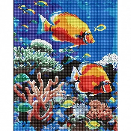 Алмазна мозаїка «Яскравий риф» ©art_selena_ua AMO20071, 40×50 см