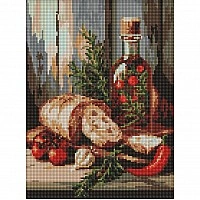 Алмазна мозаїка «Ароматний натюрморт» ©art_selena_ua AMO20098, 30×40 см