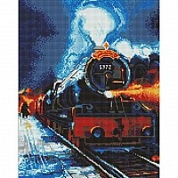 Алмазна мозаїка "Гаррі Поттер: Шлях до магії" ©Warner Bros AMO20336, 40х50 см