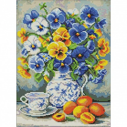 Алмазная мозаика "Братчики и абрикосы" ©art_selena_ua AMO20463, 30х40 см